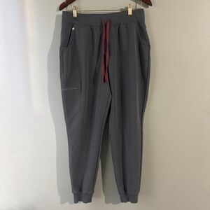 Figs women's Bonsai Zamora High Waisted Jogger Scrub Pants - L